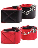 Shots Ouch Reversible Wrist Cuffs - Red