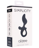 Shots Simplicity Alizee P Spot Stimulator - Black