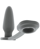 Shots Sono Butt Plug W-cockring #1 - Grey