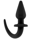 Shots Sono 4" Butt Plug W-tail #8 - Black