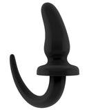 Shots Sono 4" Butt Plug W-tail #14 - Black