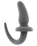 Shots Sono 4" Butt Plug W-tail #14 - Grey