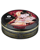 Shunga Romance Mini Candlelight Massage Candle - 1 Oz Sparkling Strawberry Wine