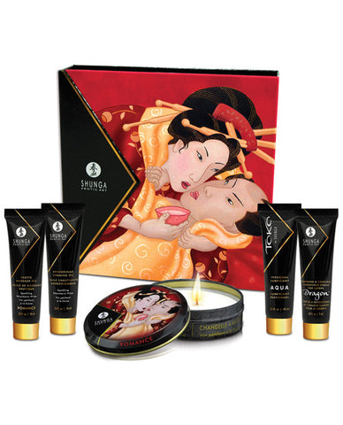 Shunga Geisha's Secret Luxury Gift Set - Sparkling Strawberry Wine