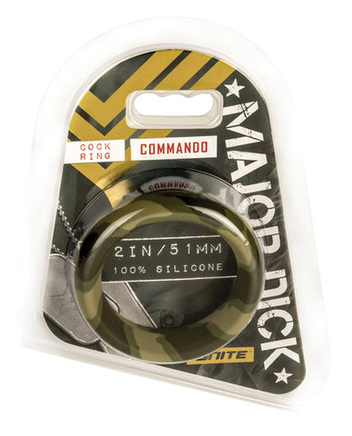 Si Novelties Major Dick Commando- Wide 2" Donut-camo