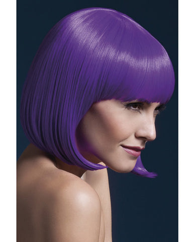 Smiffy The Fever Wig Collection Elise - Neon Purple