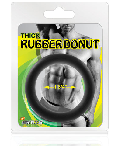 Si Novelties 1.75" Thick Rubber Donut