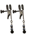 Black Beaded Nipple Clamps