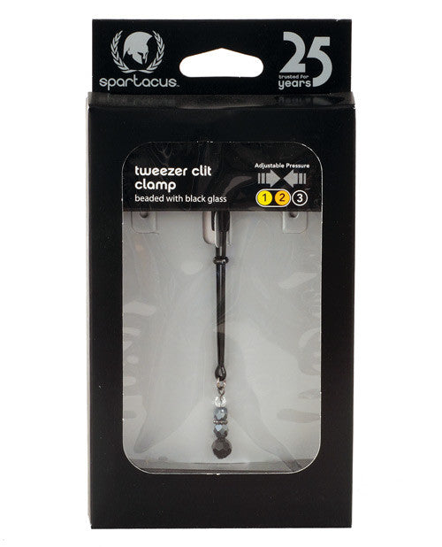 Black Beaded Clit Clamps