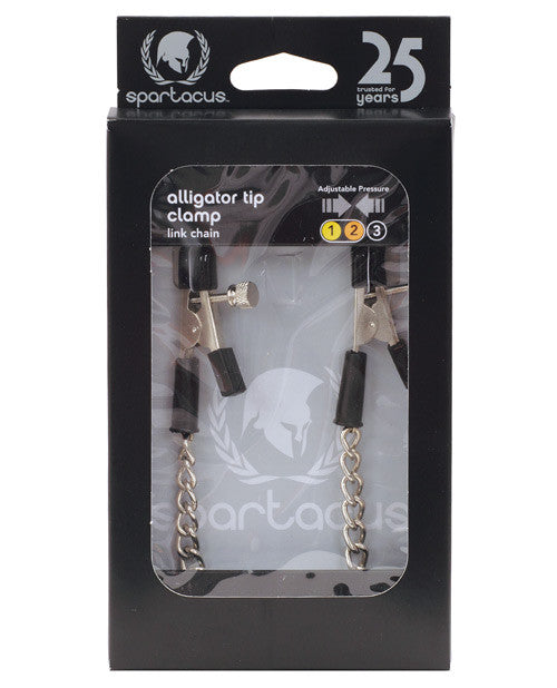 Adjustable Alligator Nipple Clamps W-link Chain