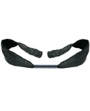 Midnight By Sportsheets Lace Bit Gag - Black