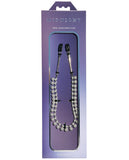 Midnight By Sportsheets Pearl Chain Nipple Clips