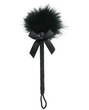 Midnight By Sportsheets Feather Tickler - Black