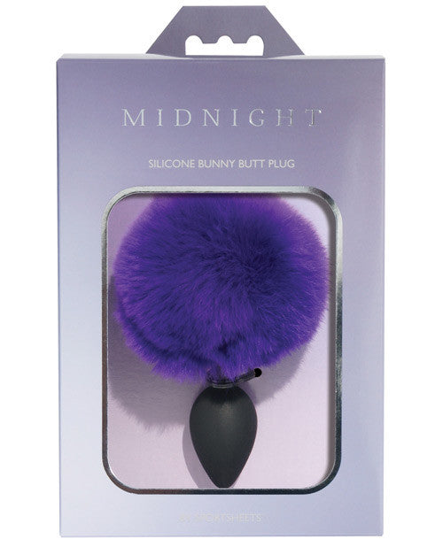 Midnight By Sportsheets Silicone Bunny Butt Plug