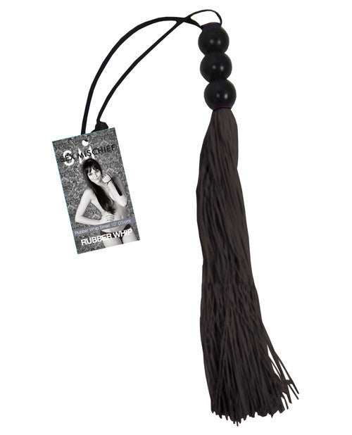 Sex & Mischief Small Whip - Black