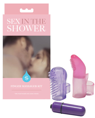 Sex In The Shower Finger Massager Kit