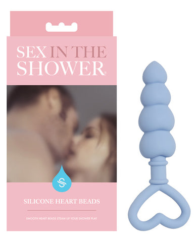 Sex In The Shower Silicone Heart Beads