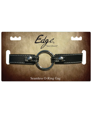 Sportsheets Edge Leather Seamless O Ring Gag