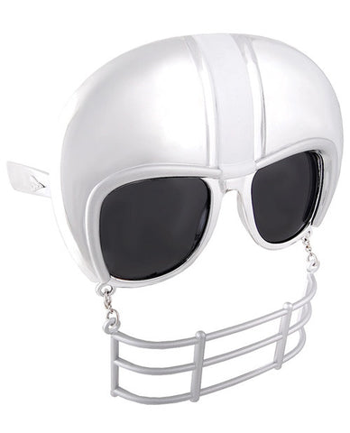 Sun Staches Football Helmet