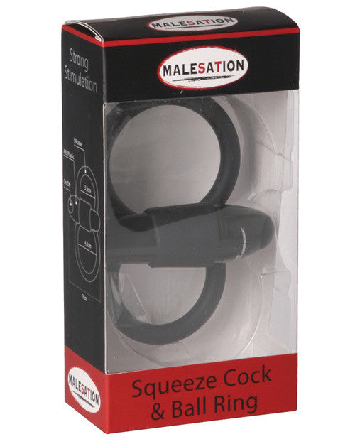 Malesation Squeeze Cock & Ball Ring