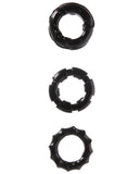 Malesation Stretchy Cock Rings - Pack Of 3