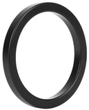 Malesation Nickel Free Metal Ring Black Stamina - 45 Mm