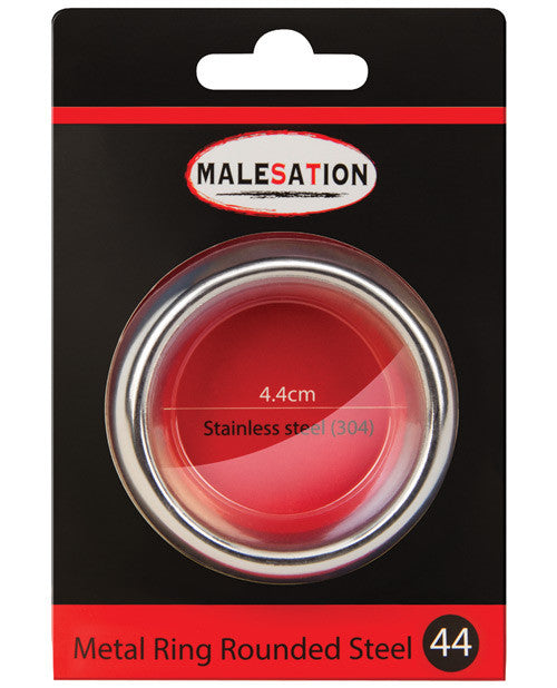 Malesation Nickel Free Stainless Steel Rounded - 44 Mm