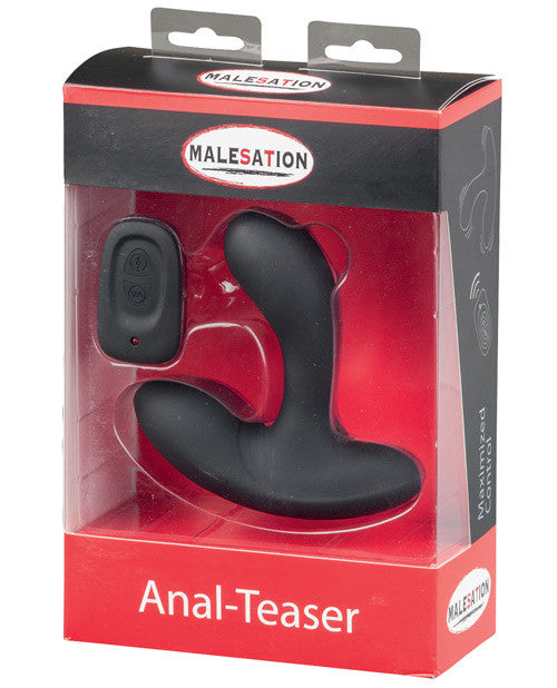 Malesation Remote Control Anal Teaser - 8 Functions Black