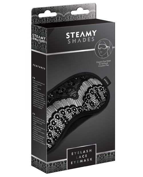 Steamy Shades Eyelash Lace Eyemask