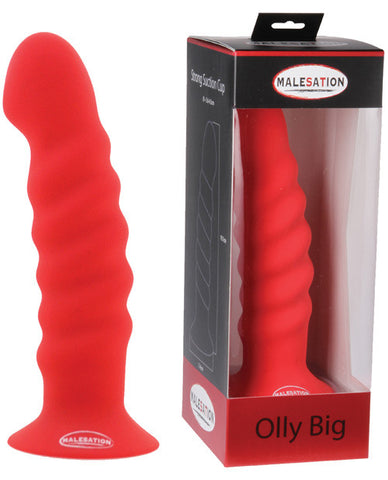 Malesation Olly Dildo Large - Red