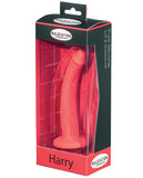 Malesation Harry Silicone Dildo - Red