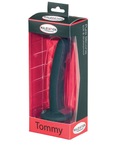 Malesation Tommy Silicone Dildo - Black