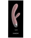 Svakom Alice Dual Motor Rabbit Vibe - Pale Pink