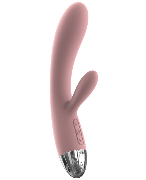 Svakom Alice Dual Motor Rabbit Vibe - Pale Pink