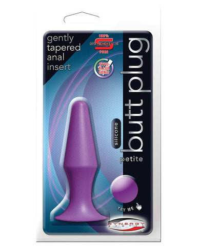 Petite Silicone Butt Plug - Lavendar Small