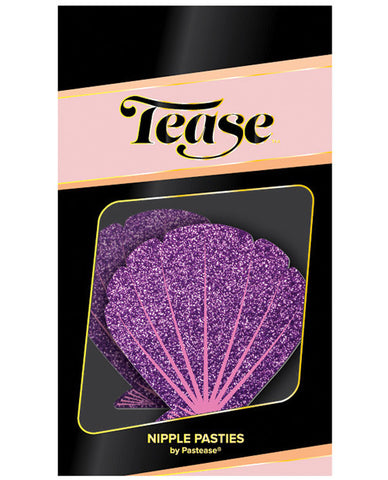 Tease Mermaid Glitter Purple & Pink Seashell O-s