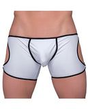 Pride Tartarus Hot Sider Mesh Trunk White Lg