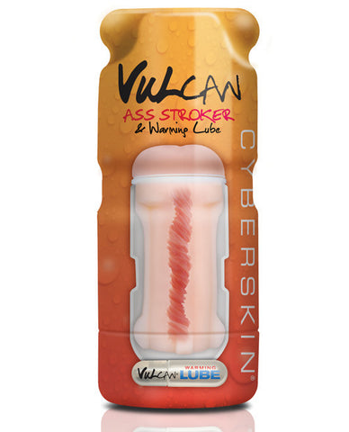 Cyberskin Vulcan Ass Stroker W-warming Lube