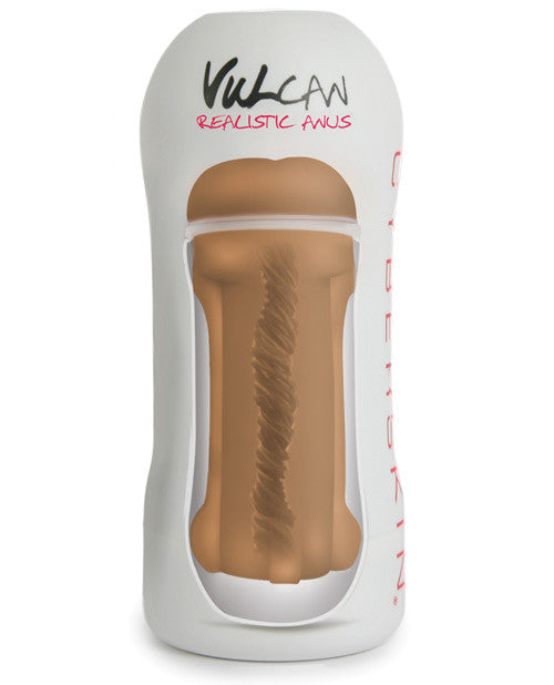 Cyberskin Vulcan Realistic Anus Stroker - Mocha