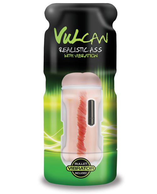 Cyberskin Vulcan Realistic Ass W-vibration - Cream