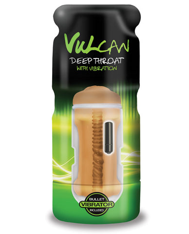 Cyberskin Vulcan Realistic Pussy W-vibration - Mocha