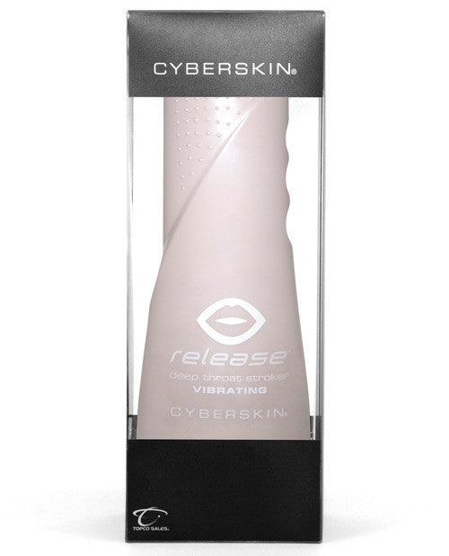 Cyberskin Release Deep Throat Stroker - Flesh