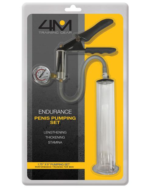 4m Training Gear Endurance 1.75" X 9" Penis Pumping Set