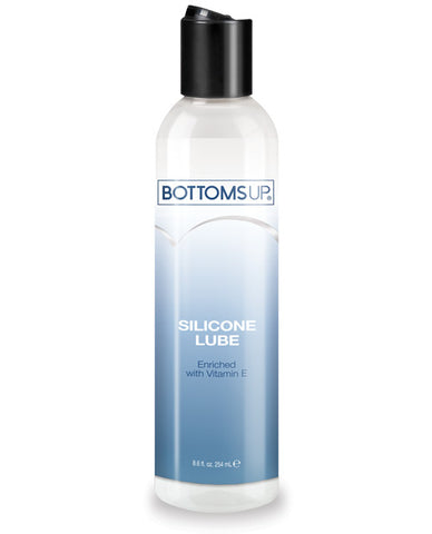 Bottoms Up Silicone Lube W-vitamin E - 8.6 Oz