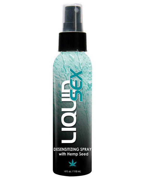 Tlc Liquid Sex Desensitizing Spray W-hemp Seed - 4 Oz