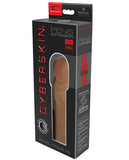 1.5" Cyberskin Transformer Penis Extension - Cinnamon