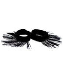 Tyes By Tara Fringe W-benefits Tyecuffs - Black