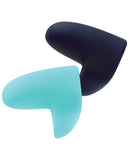 Vedo Ayu Mini Finger Vibe Pain - Black & Tease Me Turquoise