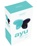 Vedo Ayu Mini Finger Vibe Pain - Black & Tease Me Turquoise