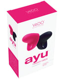 Vedo Ayu Mini Finger Vibe Pain - Black & Foxy Pink